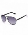 Mirrored Polarized Sunglasses OLEWELL Lenses Black Grey