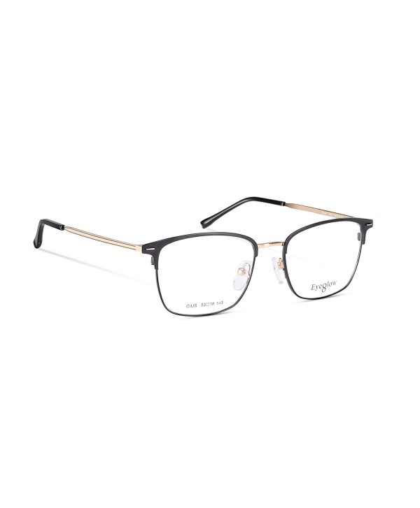 Rectangular Eyeglasses Frame Prescription Glasses Frame Double Color ...