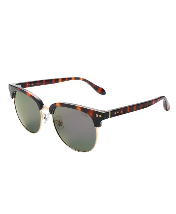 KALLA Clubmaster Sunglasses Polarized protection