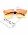 zeroUV Oversize Rimless Gradient Sunglasses