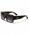 Kleo Rapper Retro Aviator Sunglasses