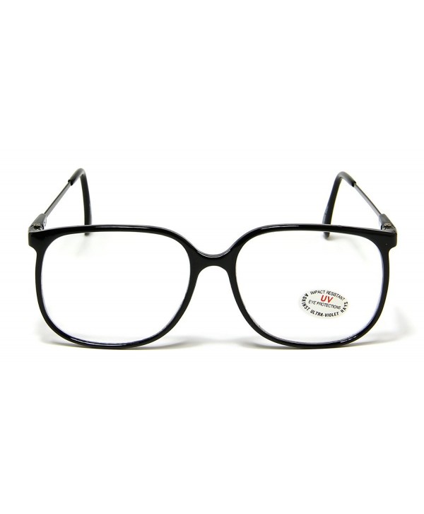 Clear Square Glasses Fashion Carbon