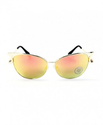 Semi-rimless sunglasses