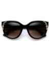 zeroUV Oversized Adorned Sunglasses Lavender