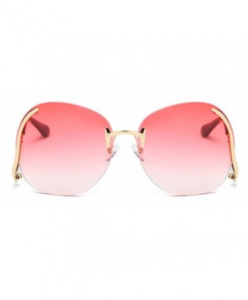 Rimless sunglasses