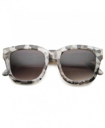 zeroUV Oversize Marble Sunglasses Lavender