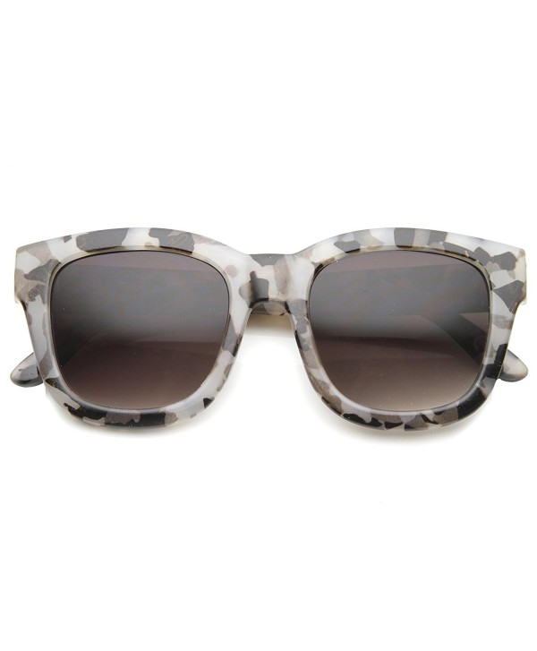 zeroUV Oversize Marble Sunglasses Lavender