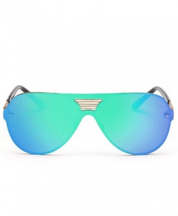 My Monkey Reflective Wayfarer Frameless Sunglasses