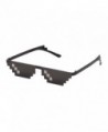 CENWOCON Sunglasses Pixelated Glasses Single Row Pixel
