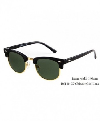 Flowertree Rs5141 Browline Sunglasses M black