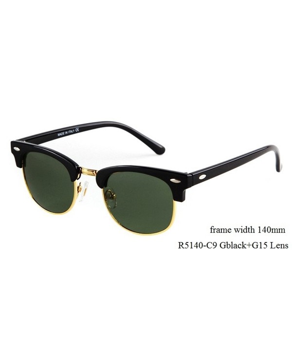 Flowertree Rs5141 Browline Sunglasses M black