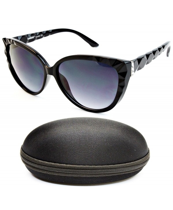 Diamond Eyewear Oversized Sunglasses Black Smoked