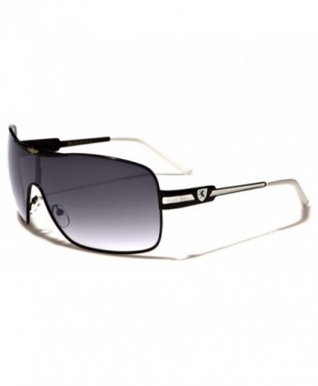 Fashion Square Aviator Sunglasses Silver