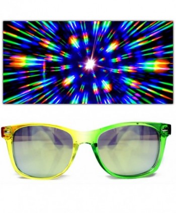 GloFX Transparent Rainbow Diffraction Glasses