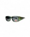 Polarized Rhinestone Over Cover Sunglasses
