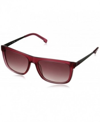 Lacoste Womens Square Translucent Sunglasses