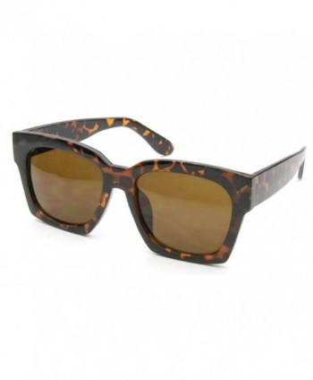 WebDeals Oversize Fashion Sunglasses Tortoise