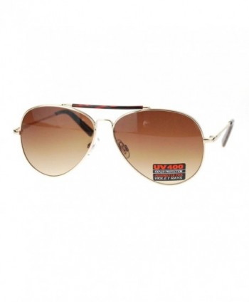 Classic Double Fighter Aviator Sunglasses