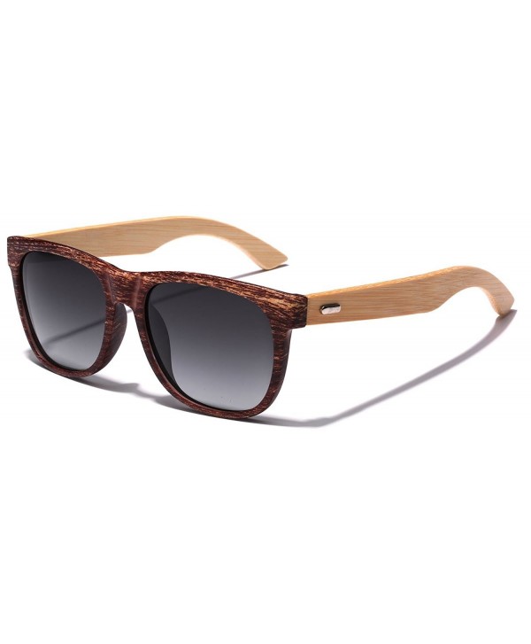 Polarized Classic Rimmed Sunglasses Temples