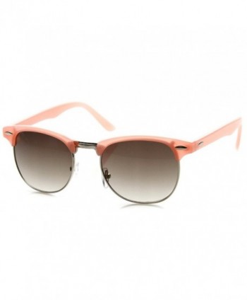 zeroUV Pastel Semi Rimless Rimmed Sunglasses