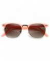 Semi-rimless sunglasses