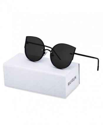 RAYSUN Mirrored Sunglasses Rimless Frameless