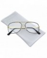 Classic Square Translucent Aviator Glasses