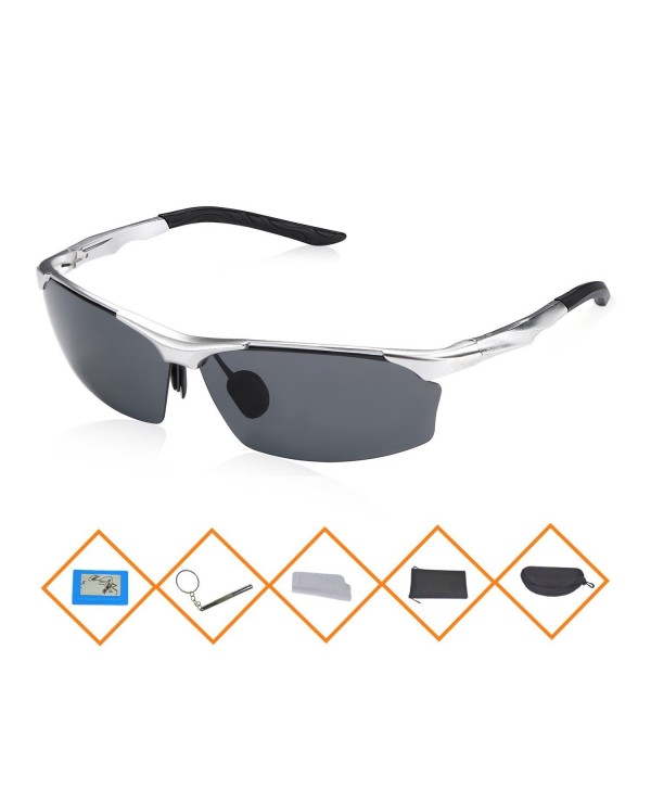 CREAST Polarized Wayfarer Sunglasses Unbreakable