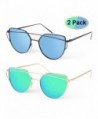 Elimoons Sunglasses Mirrored Polarized Fashion