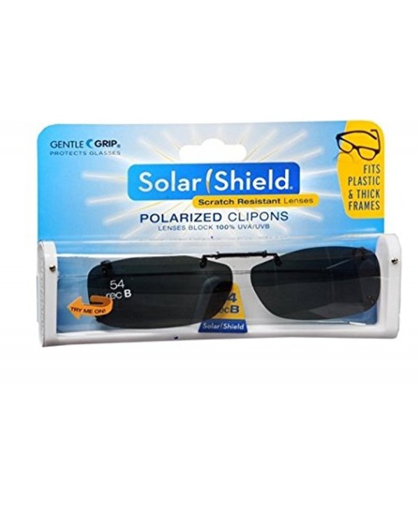 Solar Shield Rimless Clip Sunglasses