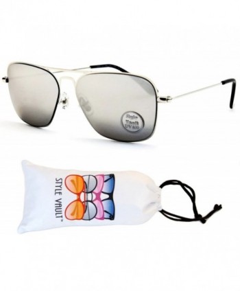 Style Vault Wayfarer Sunglasses Silver Silver