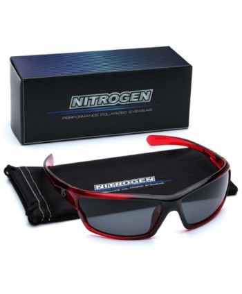 Robo Cop Wrap Around Sport Party Sunglasses, Red