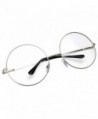 grinderPUNCH Non Prescription Circle Glasses Silver