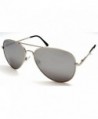 Unisex Mirror Classic Aviator Sunglasses