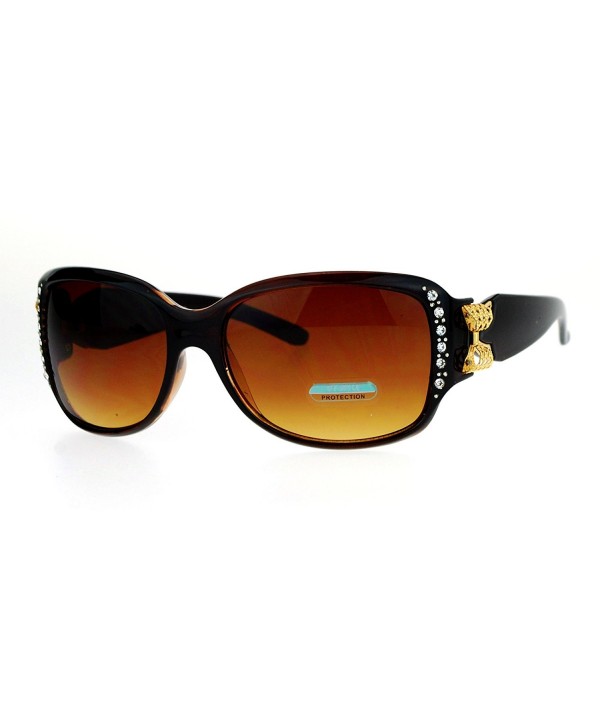 SA106 Womens Rhinestone Butterfly Sunglasses