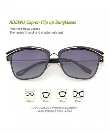 Semi-rimless sunglasses