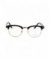 Goson Classic Silver Clubmaster Glasses