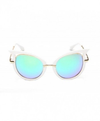GAMT Fashion Mirrored Sunglasses Blue Green