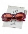 Elite NIRVANA Vintage Sunglasses Burgundy