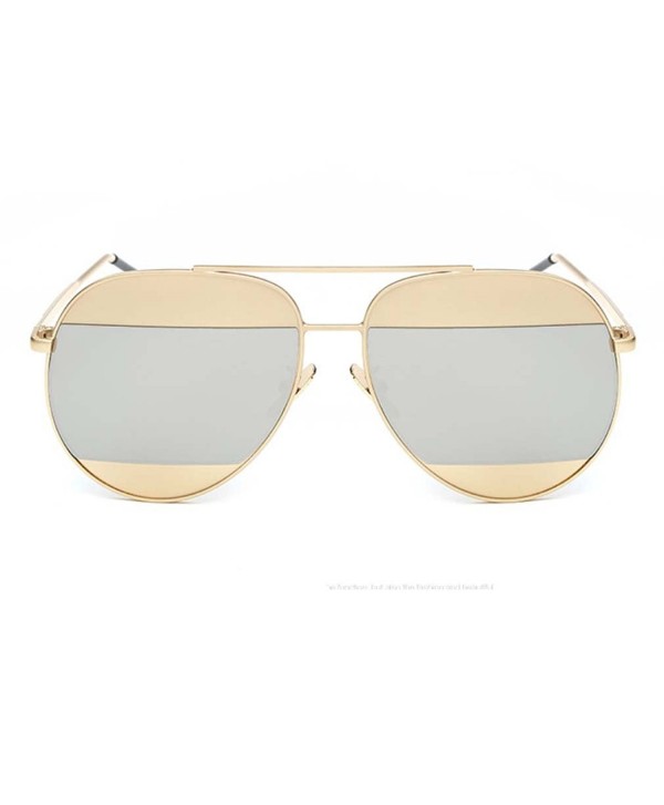 Classic Double Mirrored Aviator Sunglass