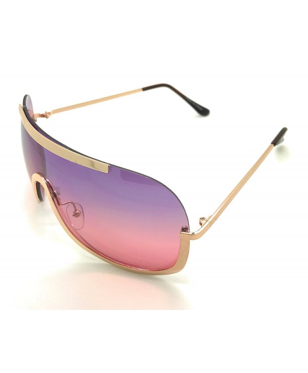 MyUV Fashion Oversize Sunglasses Purple Pink