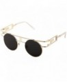 Vintage Gothic Steampunk Reflective Sunglasses