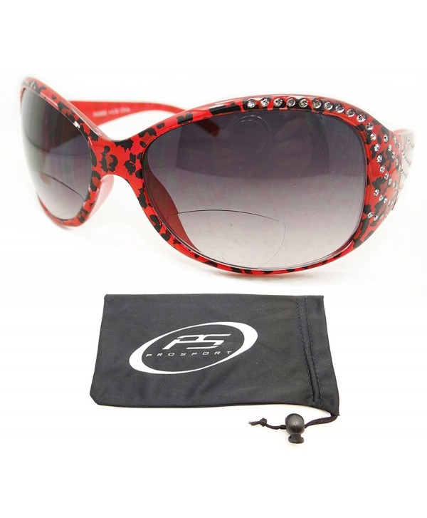 CheetahDesign Bifocal Sunglasses Rhinestones Women