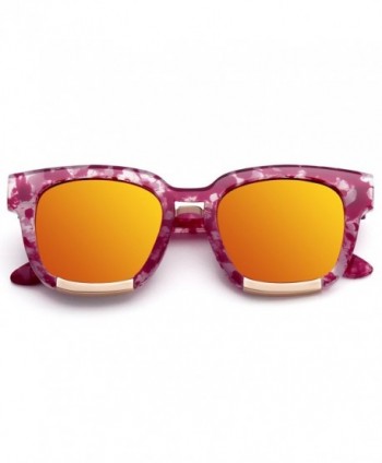 Menton Ezil Tortoise Mirrored Sunglasses