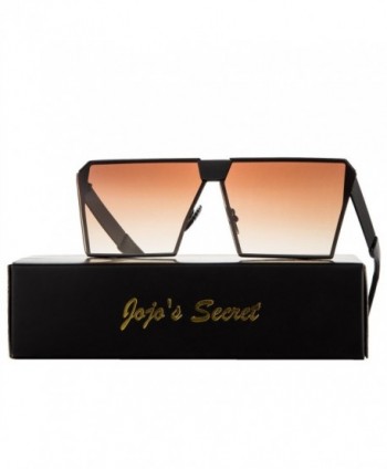 JOJOS SECRET Oversized Sunglasses Brown