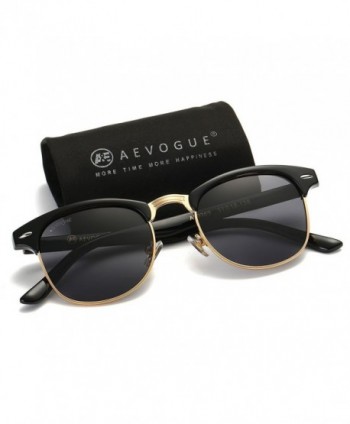 AEVOGUE Polarized Sunglasses Semi Rimless Designer