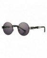 COASION Vintage Circle Steampunk Sunglasses