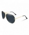 FEISEDY Stylish Aviator Oversized Sunglasses