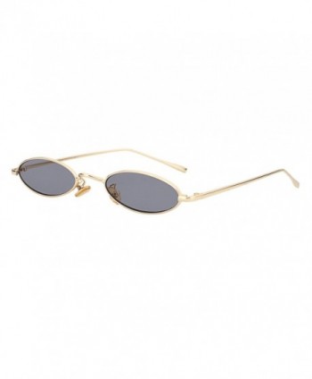 ROYAL GIRL Vintage Sunglasses C48 Gold Gray