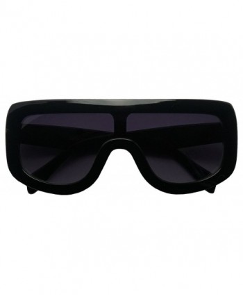 Oversized Shield Squared Sunglasses goggle